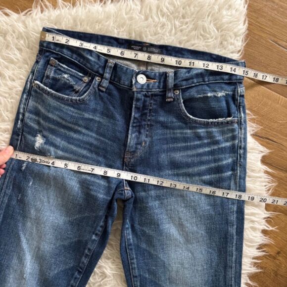 Moussy Vintage x Barneys New York Glendale Distressed Crop Jeans | Size 27 - Picture 6 of 9
